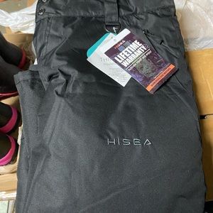 Hisea insulated waterproof snow pants
